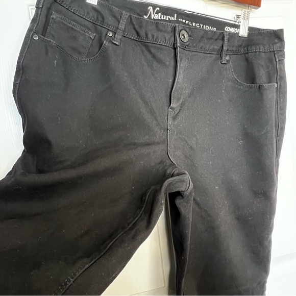 Natural Reflections Comfort Stretch Fleece Lined Pants - Picture 3 of 11